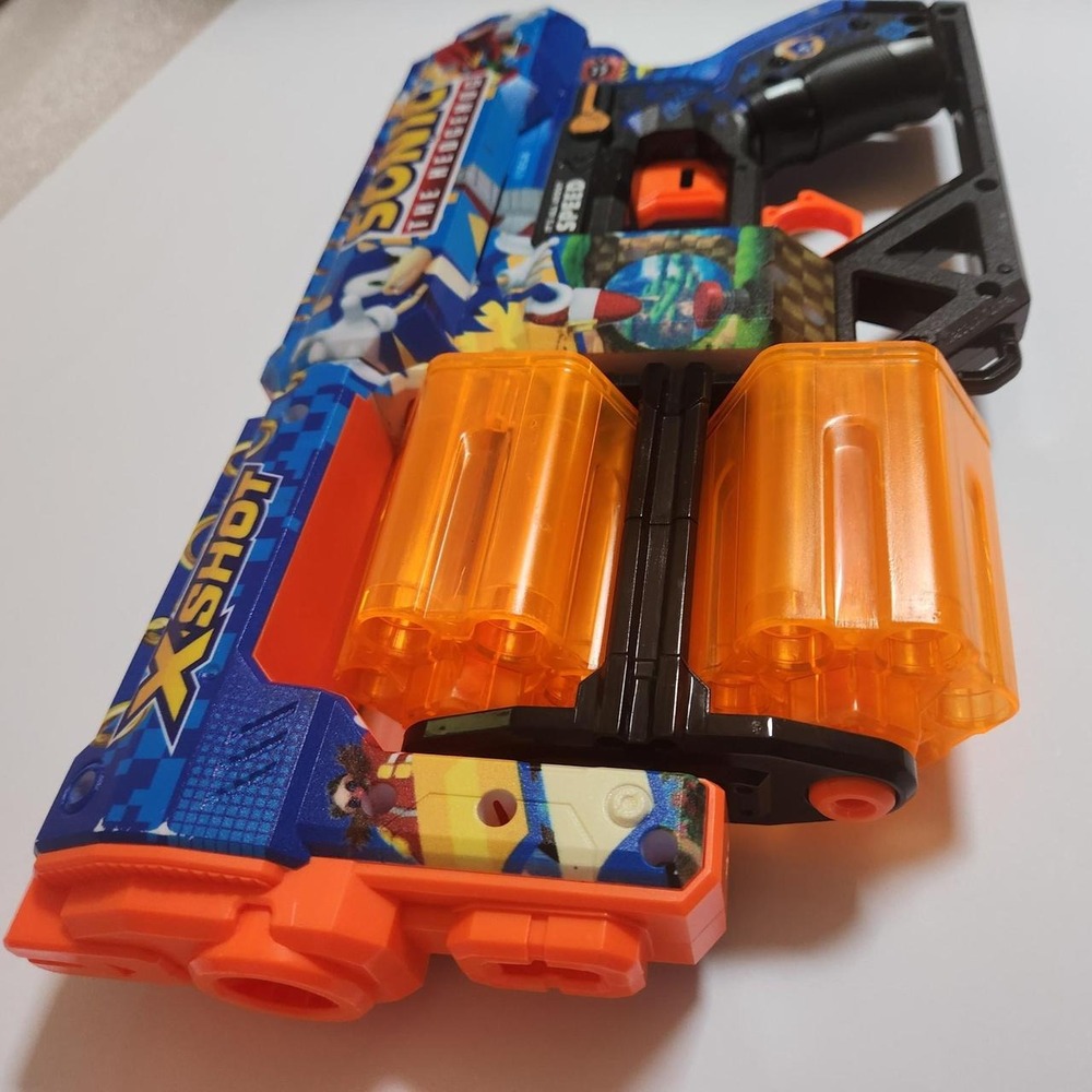 The Zuru X-Shot Skins Sonic the Hedgehog Blaster Toy gun